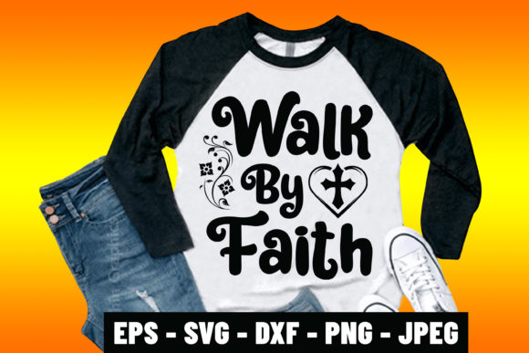 Bible Verse Design Walk by Faith Tshirt: A Unique Expression of Christian Identity