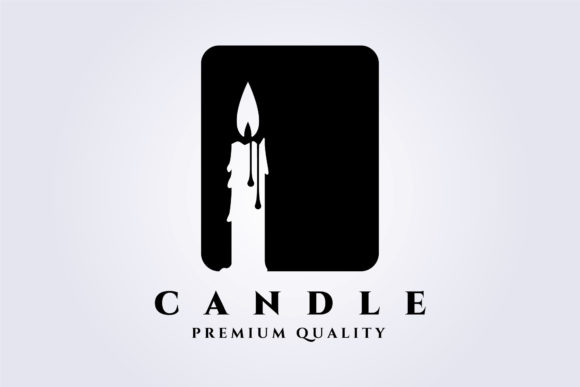 Candle Logo Vintage Vector Illustration: A Timeless Design Choice