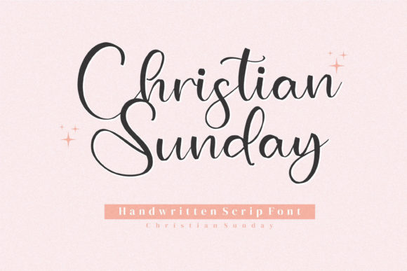 Christian Sunday: A Script Font of Elegance and Class