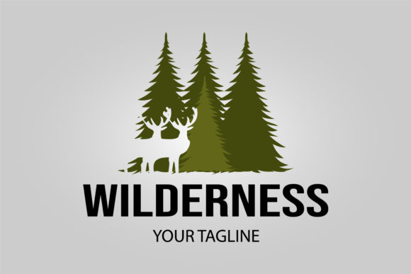 Four Cypress Line Art Minimalist Logo: A Timeless Design for Every Need