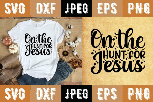 On the Hunt for Jesus Sticker Font Review